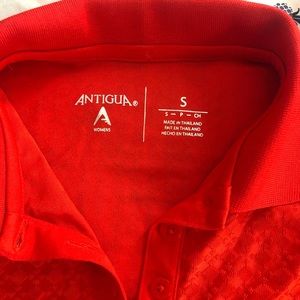 Antiqua golf shirt worn once